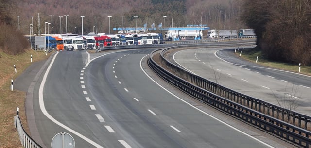 Der Fall ereignete sich an der Autobahn 45 bei Hagen (Symbolbild)