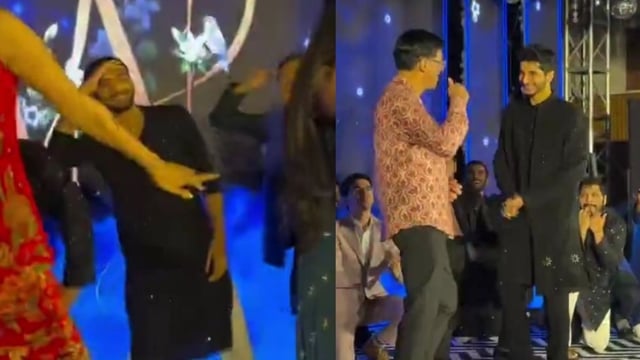 D Gukesh and Viswanathan Anand showcased their epic dance moves.