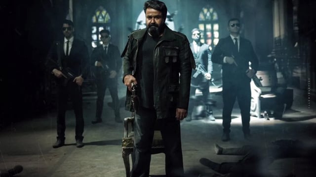 L2 Empuraan worldwide box office collection day 7: Mohanlal in a still from the Prithviraj Sukumaran film.