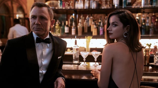 Ana de Armas starred alongside Daniel Craig in No Time to Die