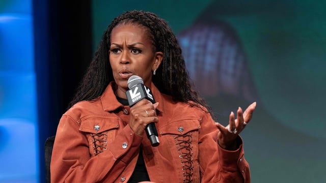 Michelle Obama opened up about her relationship with husband Barack 