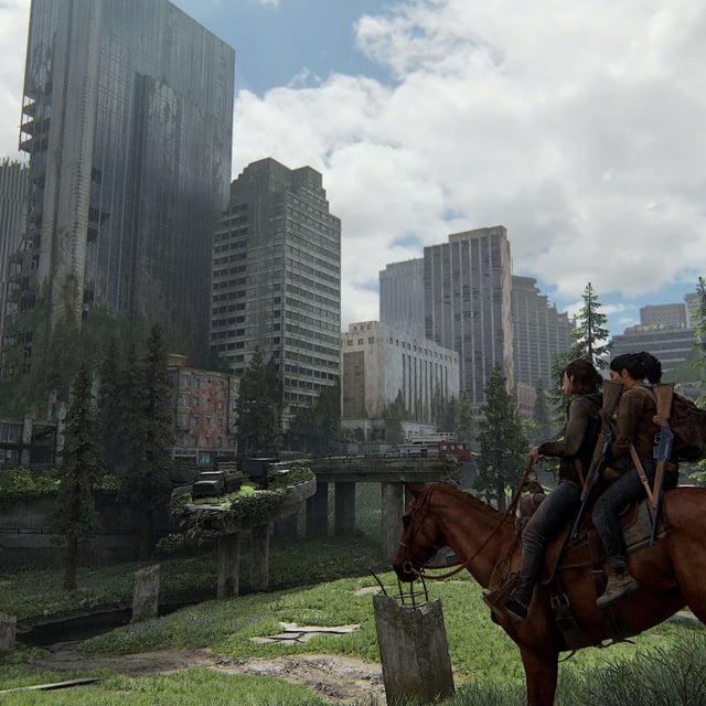 Screenshots from the PC version of The Last of Us Part 2 Remastered, using the game's photo mode