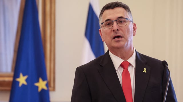 Le ministre des Affaires étrangères israélien Gideon Saar.
