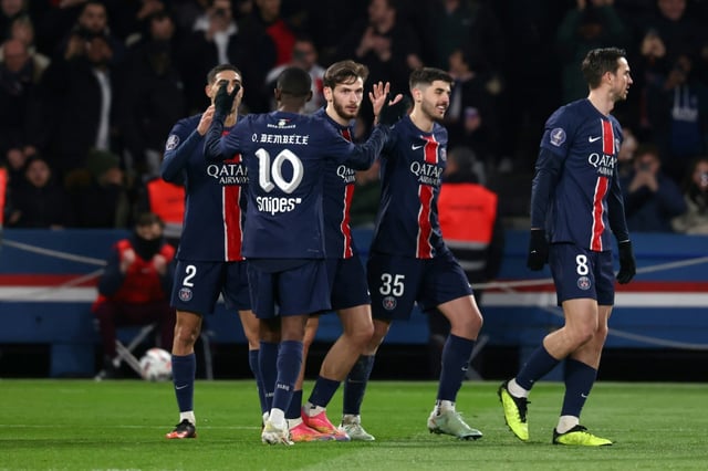 PSG can clinch the Ligue 1 title this weekend and are on course to complete the season without losing