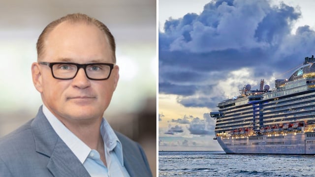 First American Financial Corporation CEO Kenneth DeGiorgio is charged with assault for allegedly choking a fellow cruise passenger. 