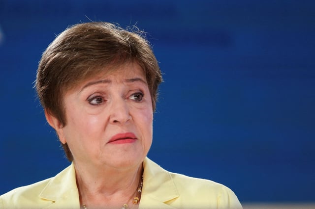 La directrice générale du FMI, Kristalina Georgieva, le 24 octobre 2024