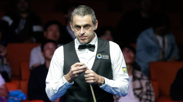 O’Sullivan has not played since January but won five tournaments last term