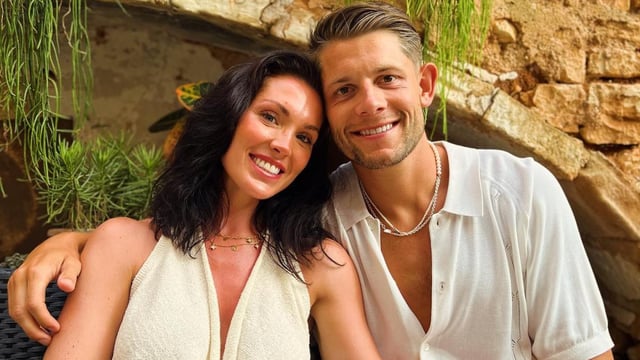 Tarkowski’s wife Sam defended her husband on Instagram