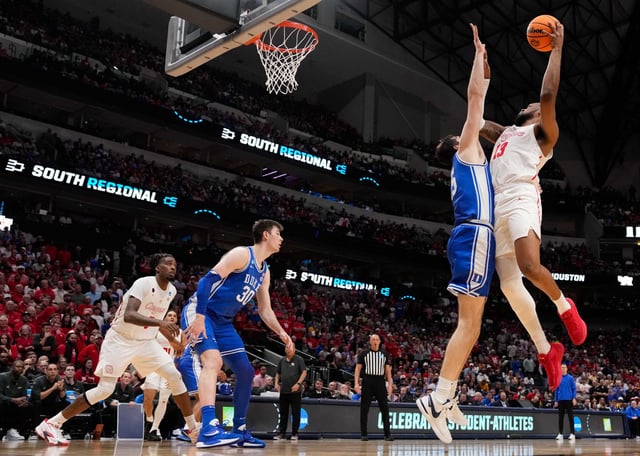 Two years before UH and Duke played each other for the first time in the 2024 Sweet 16, Blue Devils coach Jon Scheyer brought his team to Houston for a scrimmage because he wanted &#34;the toughest test for our team.&#34;