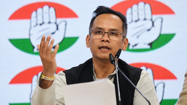 Congress MP Gaurav Gogoi 