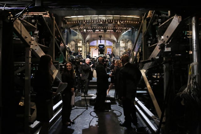Saturday Night Live Studio 8H in New York City. 