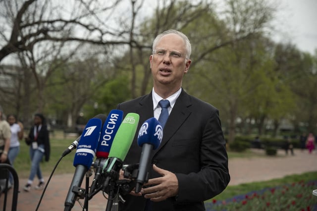Kirill Dmitriev, à Washington, le 3 avril 2025.