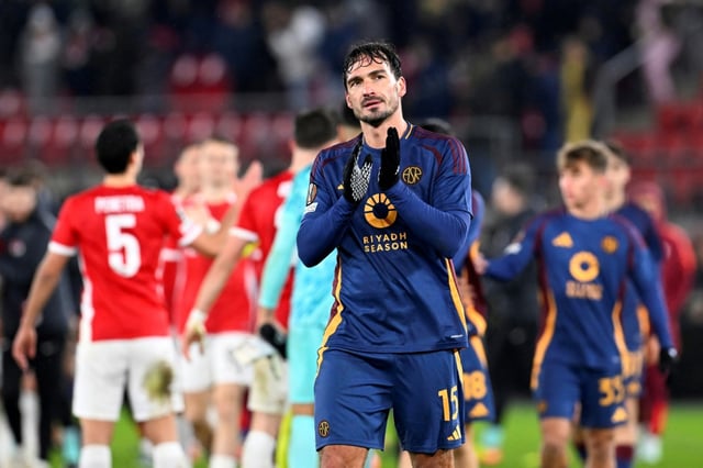 German defender Mats Hummels, currently with Roma, will retire at the end of the season