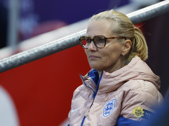 Soccer Football - Women's Nations League - League A - England v Belgium - Ashton Gate, Bristol, Britain - April 4, 2025 England manager Sarina Wiegman before the match Action Images via Reuters/Peter Cziborra
