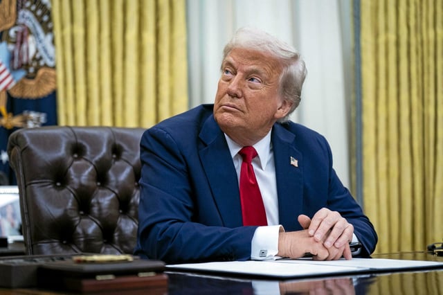 Le président américain Donald Trump.
