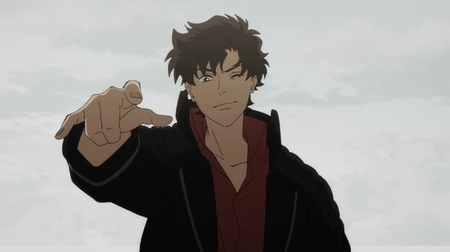 Axel in the anime Lazarus.