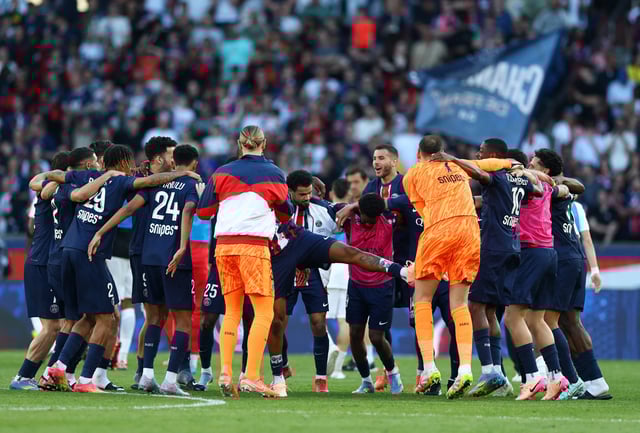 La saison est évidemment loin d’être terminé pour le PSG...