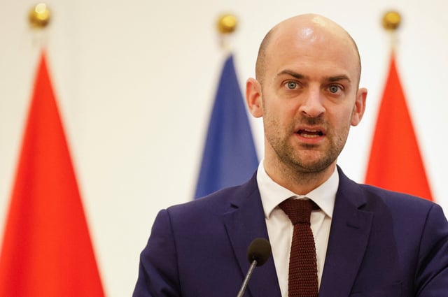 Le ministre français des Affaires étrangères, Jean-Noël Barrot.