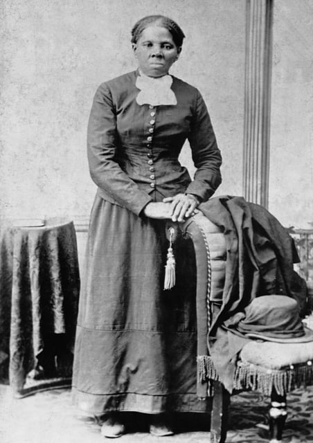 A portrait of Harriet Tubman (ca. 1820-1913).