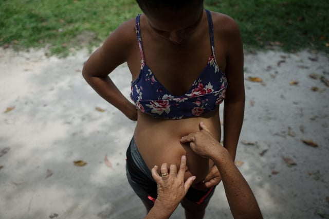Photo d’illustration d’une femme enceinte.
