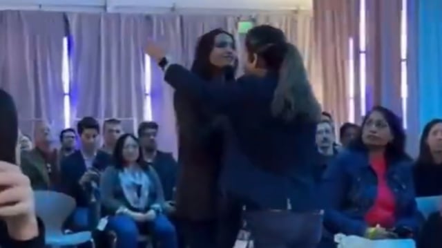Microsoft engineer Vaniya Agrawal was escorted out after disrupting a company event