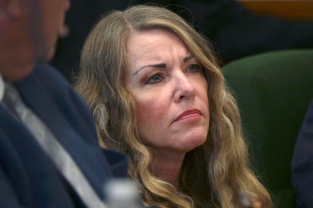 Lori Vallow Daybell during her sentencing hearing at the Fremont County Courthouse in St. Anthony, Idaho, on July 31, 2023.