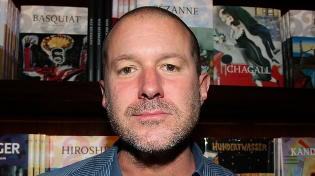 BEVERLY HILLS, CA - SEPTEMBER 08: Apple Sr VP of industrial design Sir Jonathan "Jony" Ive attends the launch party for TASCHEN's "Marc Newson Works" at TASCHEN on September 8, 2012 in Beverly Hills, California. (Photo by David Livingston/Getty Images)
