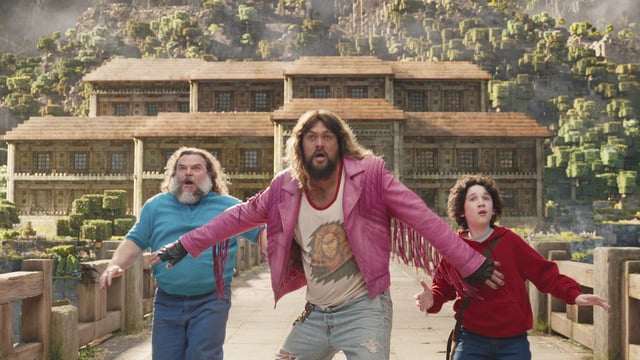 A Minecraft Movie featuring Black Jack and Jason Momoa released on April 4, 2025. (Warner Bros. Pictures via AP)