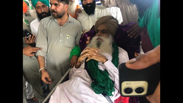 Farmer leader Jagjit Singh Dallewal