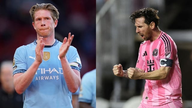Inter Miami hold Kevin De Bruyne's discovery rights.