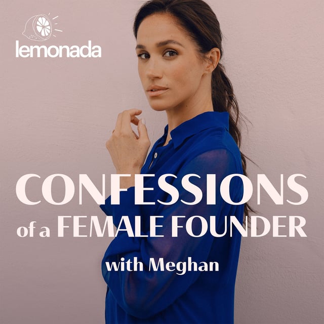 Artwork produced for the launch of Meghan's new podcast.