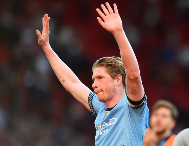 Soccer Football - Premier League - Manchester United v Manchester City - Old Trafford, Manchester, Britain - April 6, 2025  Manchester City's Kevin De Bruyne after the match REUTERS/Peter Powell/ File Photo