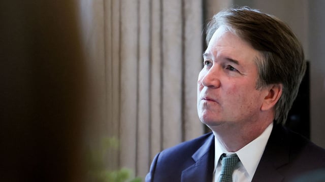 Supreme Court Justice Brett Kavanaugh in Washington, DC, on March 12, 2025.