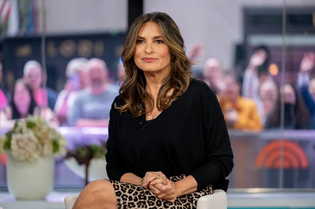 Mariska Hargitay on the TODAY show in 2024