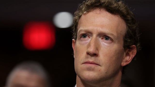 Mark Zuckerberg on Jan. 31, 2024, in Washington, DC. Photo: Alex Wong/Getty Images
