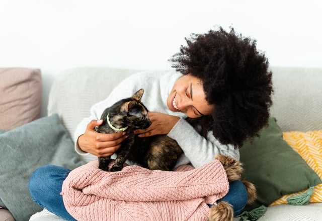 Having a pet could boost your wellbeing by as much as being married, a new study suggests.