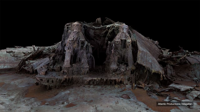 The project means the wreck will be preserved digitally as it was in 2022.