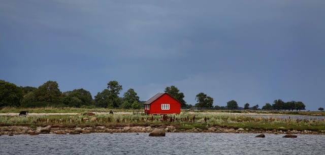 Romantische Ferien in einem typisch schwedischen Holzhaus – das versprach das Öko-Dorf Stedsans (Symbolbild)