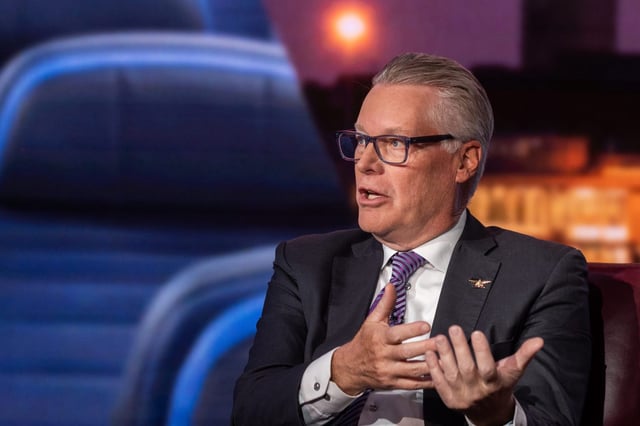 Delta Air Lines CEO Ed Bastian.