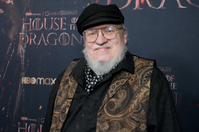 George R.R. Martin attends HBO&#39;s &#34;House of the Dragon&#34; FYC Screening at Directors Guild Of America on March 07, 2023 in Los Angeles, California.