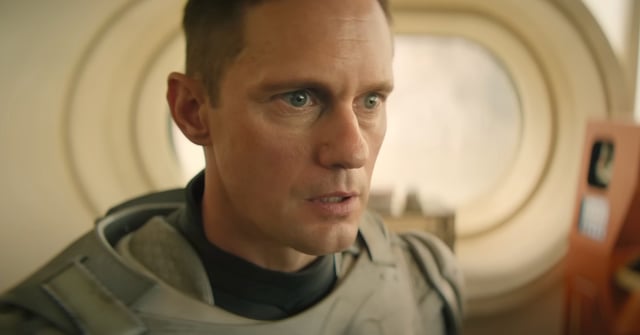 Alexander Skarsgard in &#34;Murderbot.&#34;