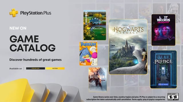 New PlayStation Plus Game Catalog April 2025