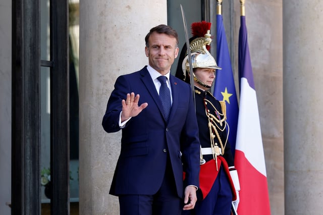 «On doit aller vers une reconnaissance» de l'État palestinien «en juin», annonce Emmanuel Macron