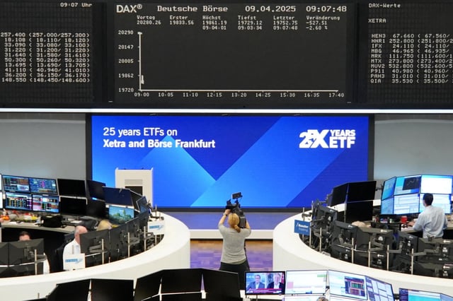 Der Dax am Mittwochmorgen