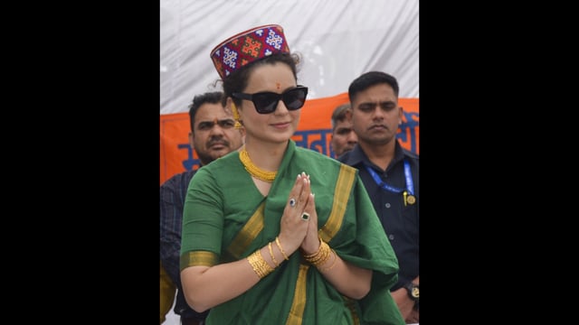 BJP MP Kangana Ranaut. (PTI)
