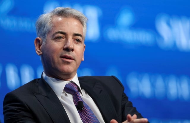 Bill Ackman, chief executive officer and portfolio manager at Pershing Square Capital Management, speaks during the SALT conference in Las Vegas, Nevada, U.S. May 18, 2017.  REUTERS/Richard Brian/File Photo