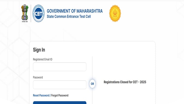 MHT CET Admit Card 2025 for PCM group out at cetcell.mahacet.org, link here 