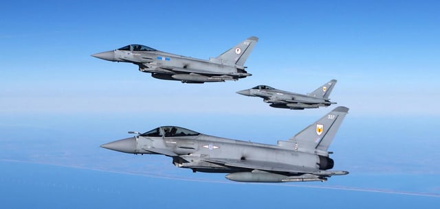 Noch bis Freitag trainieren Nato-Flugzeuge für den Bündnisfall