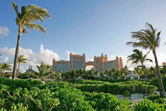 The Atlantis Paradise Island Resort in the Bahamas.