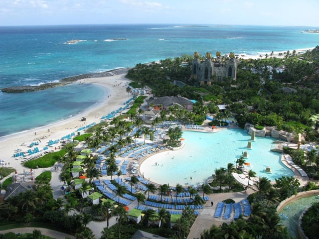 Atlantis Resort on Paradise Island, Bahamas.